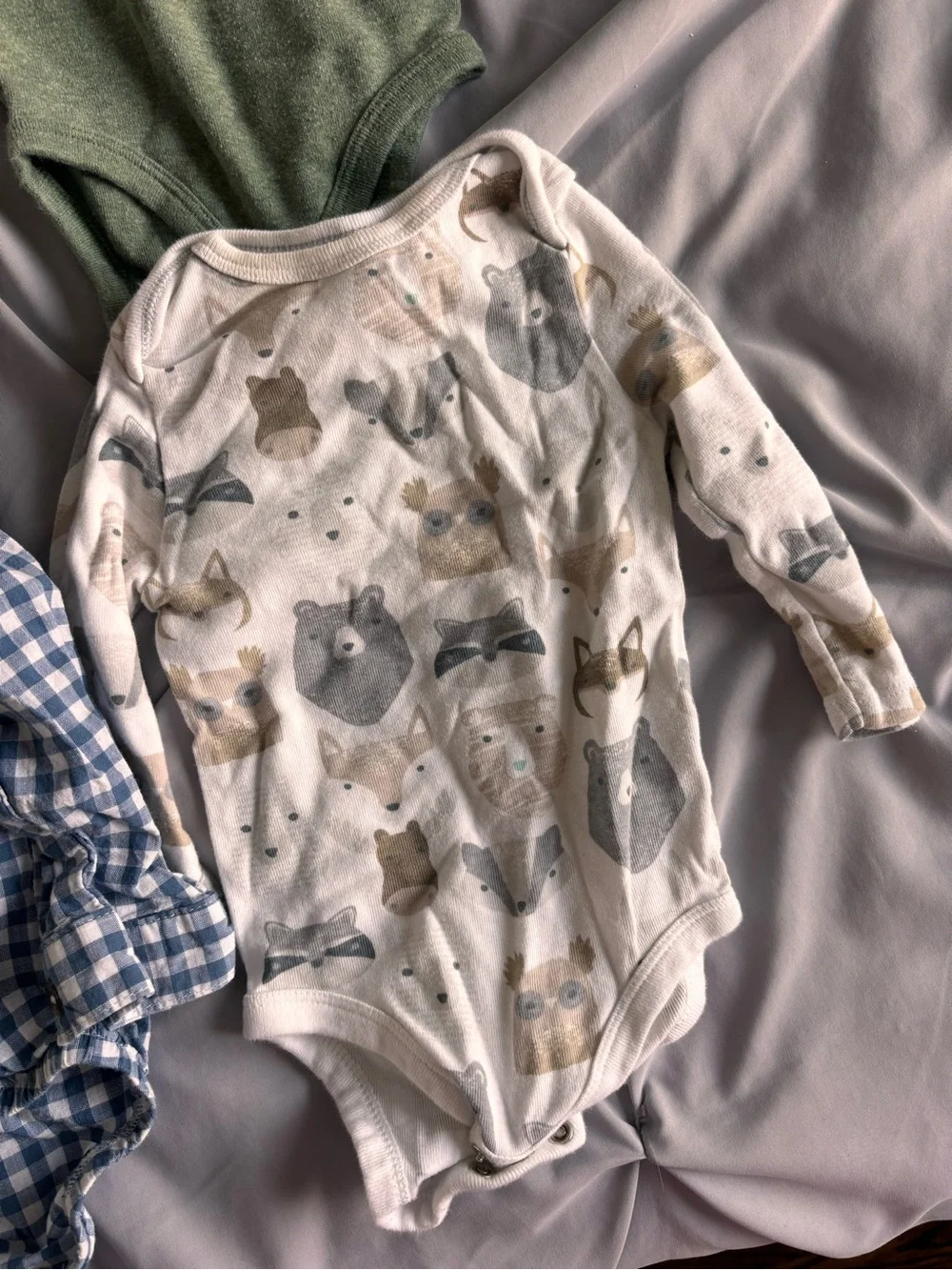 Boys 6-9 Month Bundle Lot of 4 Onesie Baby Boy Clothes